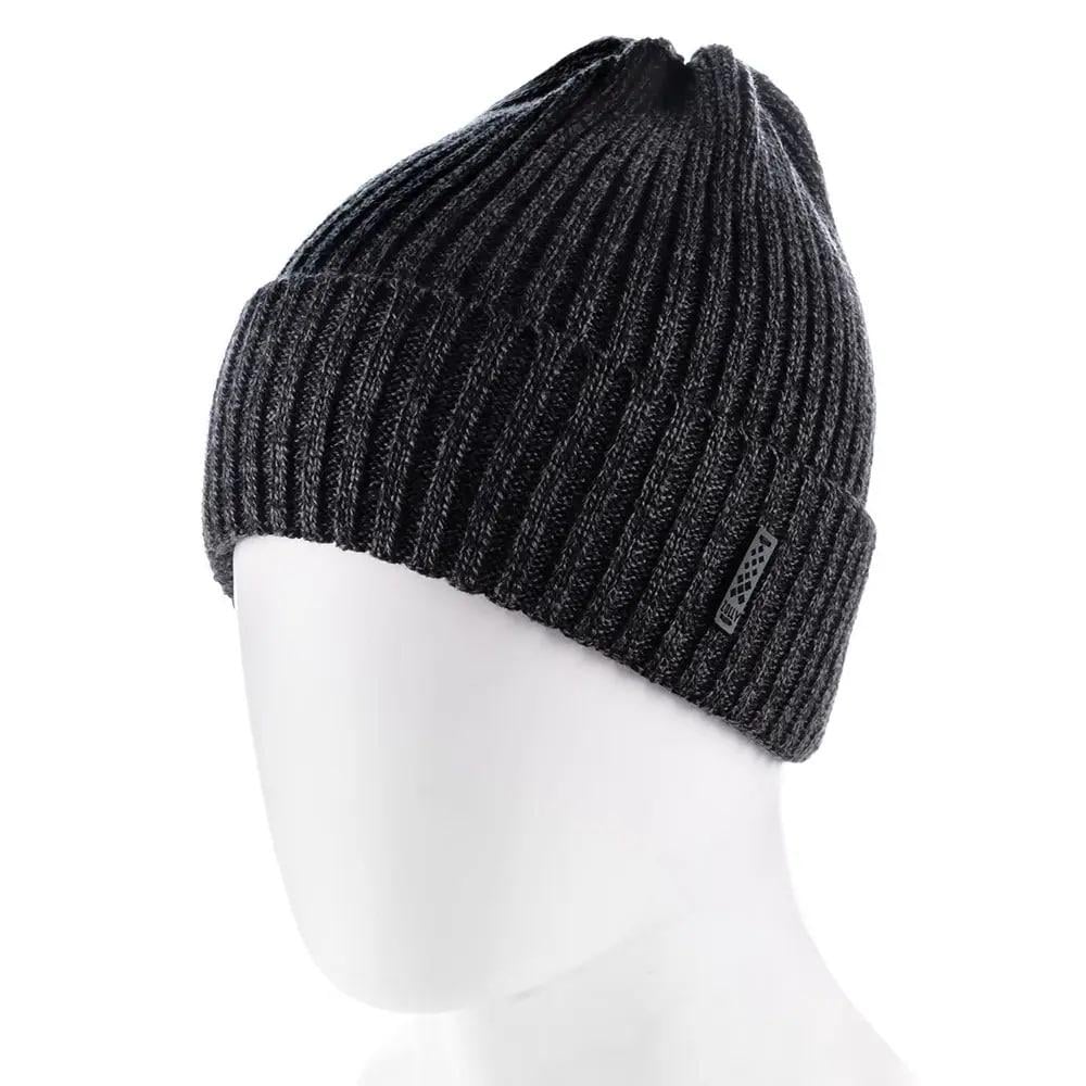 Шапка Zolly ZH244 шерстяная с отворотом L р. 57-58 Черный