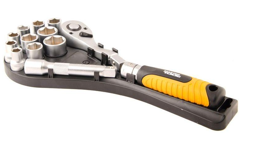 Набор насадок торцевых MasterTool GM PROFI CrV 1/2” 12 шт. (78-1213)