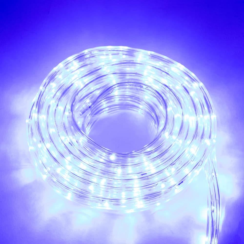 Гірлянда світлодіодна вулична дюралайт Білий 50 м прозорий шланг LED стрічка (1518249774) - фото 6