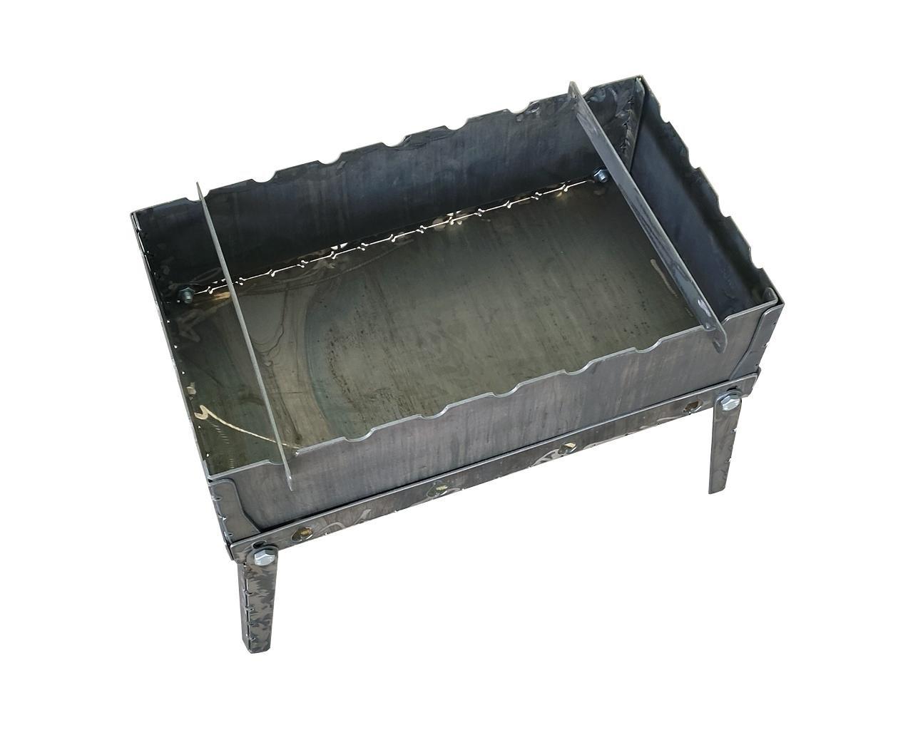 Мангал-чемоданчик Kram-kovka Турист раскладной 2 мм - фото 5 Мангал-чемоданчик Kram-kovka Турист раскладной 2 мм - фото 5