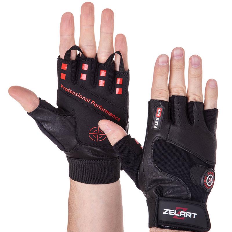 Перчатки спортивные Zelart SB-161552 XXL Черный (07363068)
