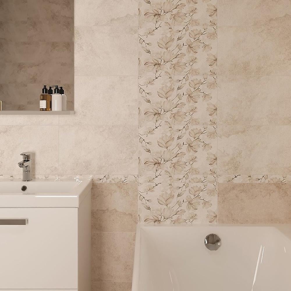 Керамічна плитка для стін MATILDA 25x40 см Cream (TWZZ1096322966) - фото 3 Керамічна плитка для стін MATILDA 25x40 см Cream (TWZZ1096322966) - фото 3