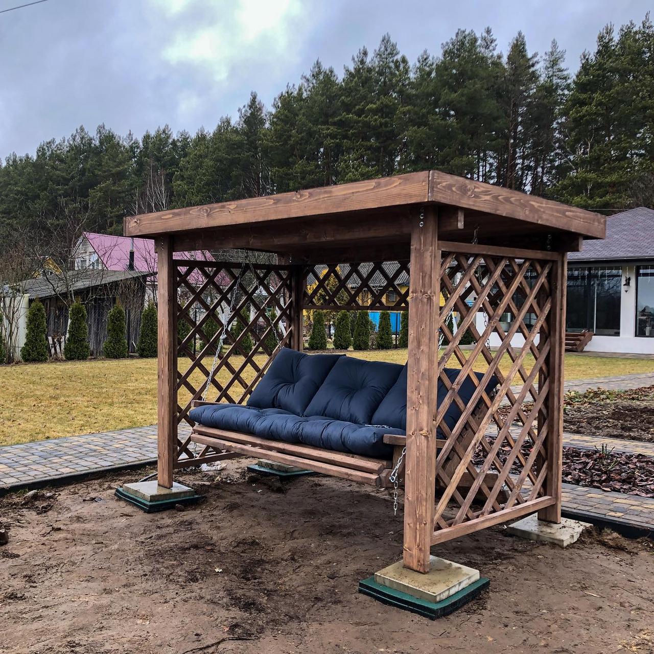 Качели-пергола садовая (СХ-5)