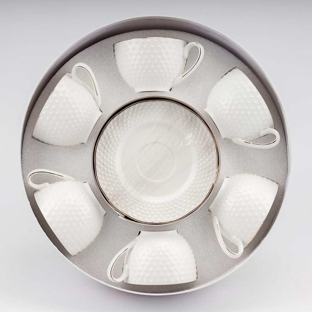 Набор чашек с блюдцами Аристократическая изысканность 230 мл на 6 персон (90916)