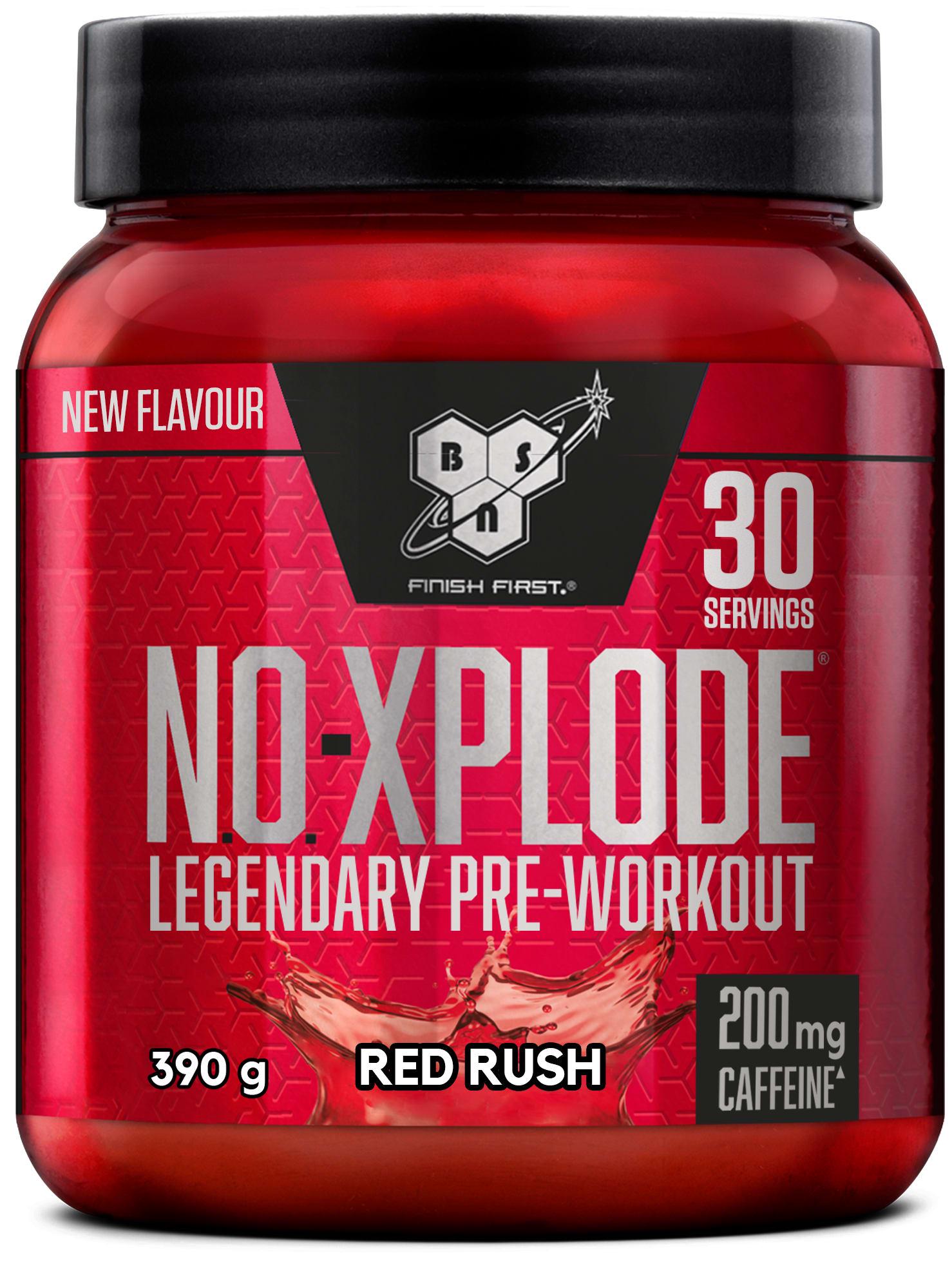 Предтренировочная смесь BSN N.O. Xplode 390 г Red Rush Sour Cherry