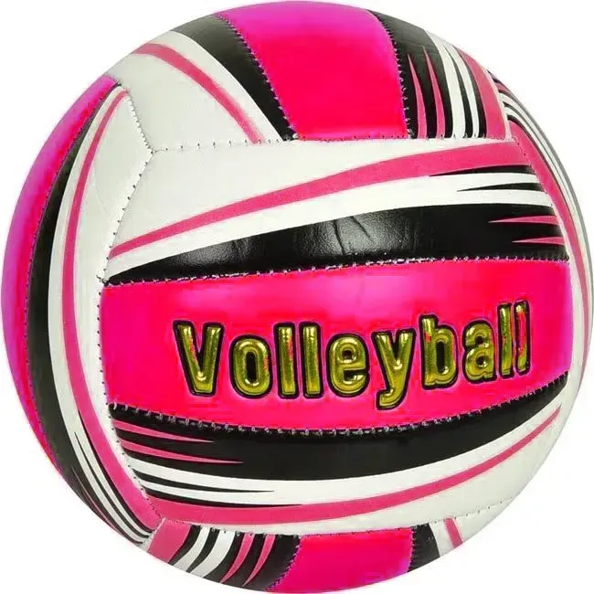 Мяч волейбольный тренировочный Volleyball MS3625PN №5 ПВХ Розовый (151-98-MS3625PN)
