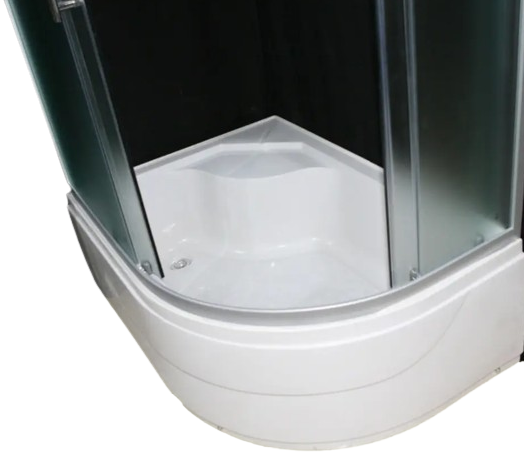 Душевая кабина KO&PO левая асимметричная поддон 40 см стекло матовое 120х80х195 см Сатин (C10205) - фото 2 Душевая кабина KO&PO левая асимметричная поддон 40 см стекло матовое 120х80х195 см Сатин (C10205) - фото 2