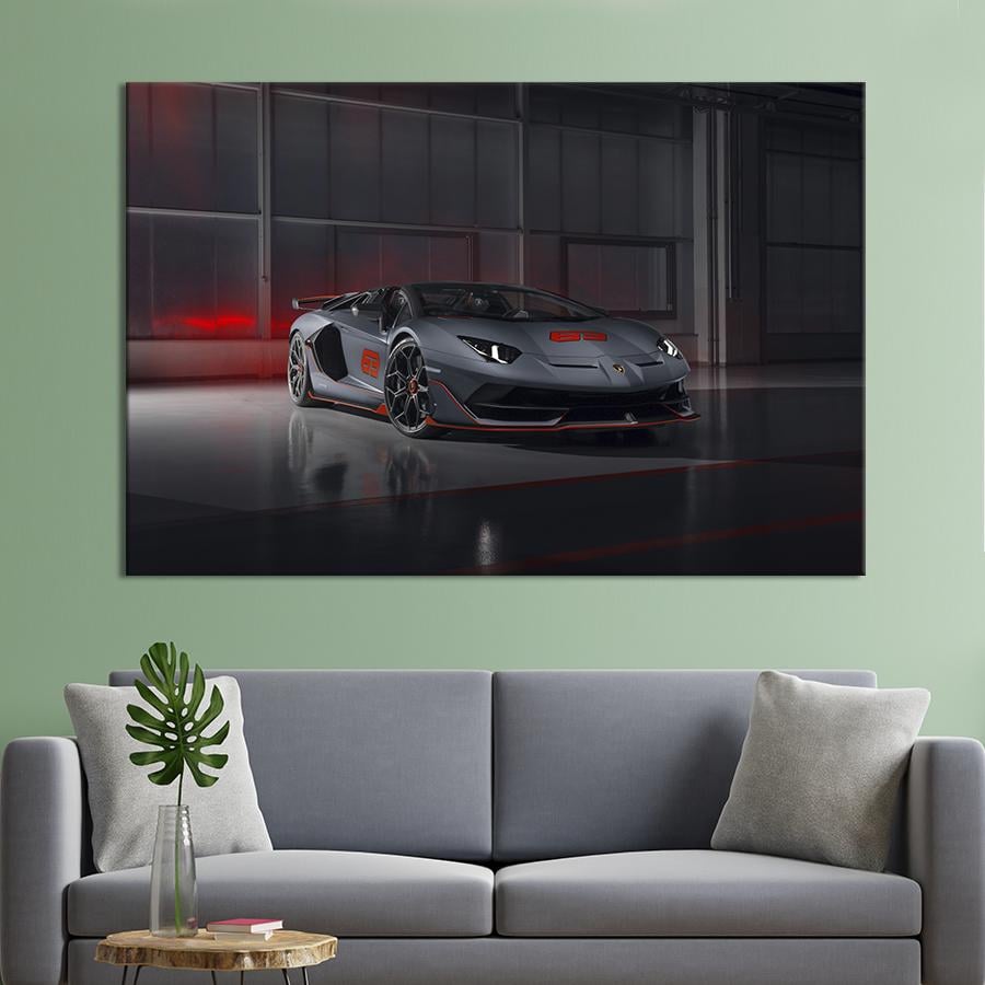 Картина на холсте Восхтитительный автомобиль Lamborghini 75x50 см (1263-1)