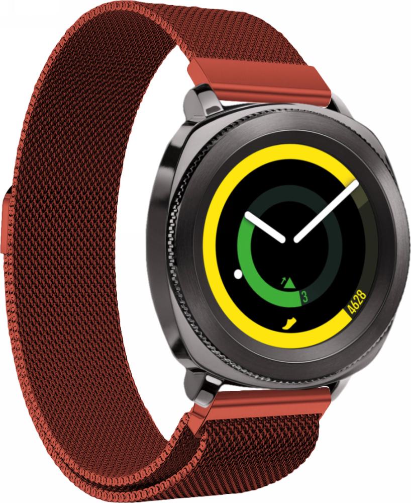 Ремешок Миланская петля Milano для Samsung Gear Sport Red (13348-2D)