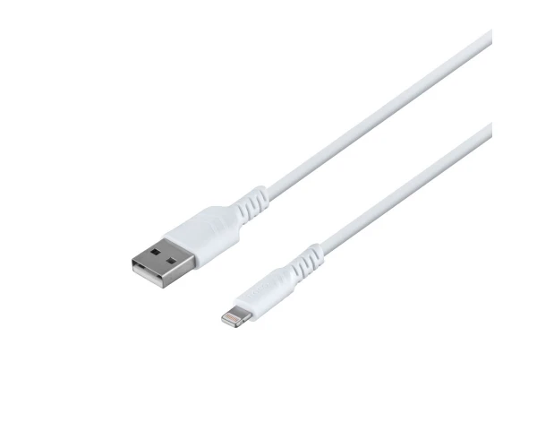 Кабель дата USB Hoco X62 Fortune Lightning 2,4 A 1 м White - фото 1