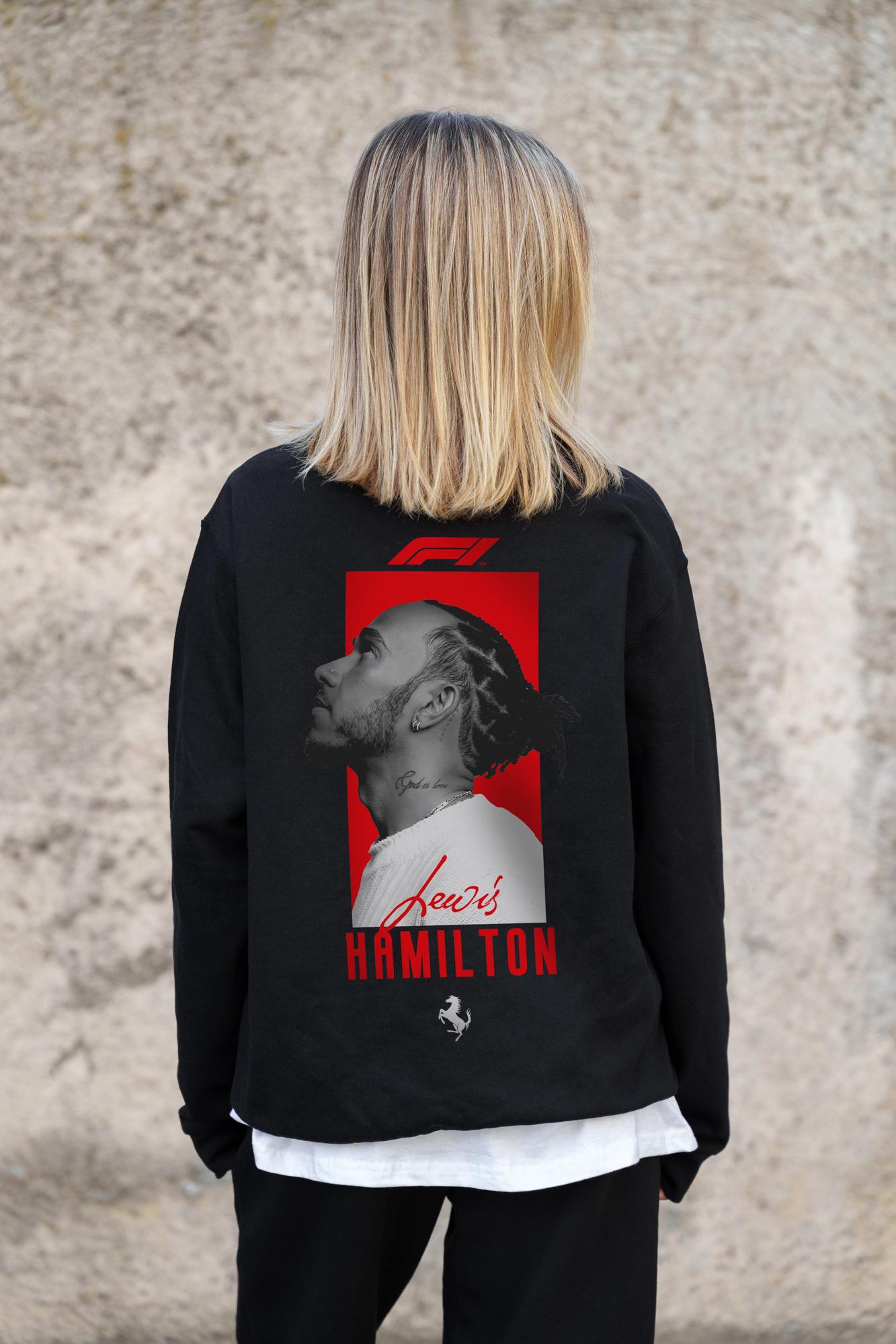 Свитшот оверсайз с принтом Without Hamilton L/XL Black (L/XL8055616) - фото 8