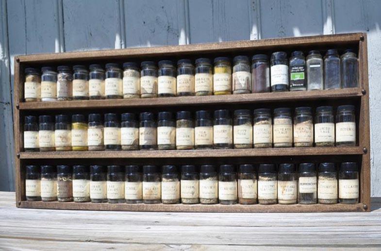 Органайзер для специй из дерева Ромеско Сепия (СПЦ-010008)