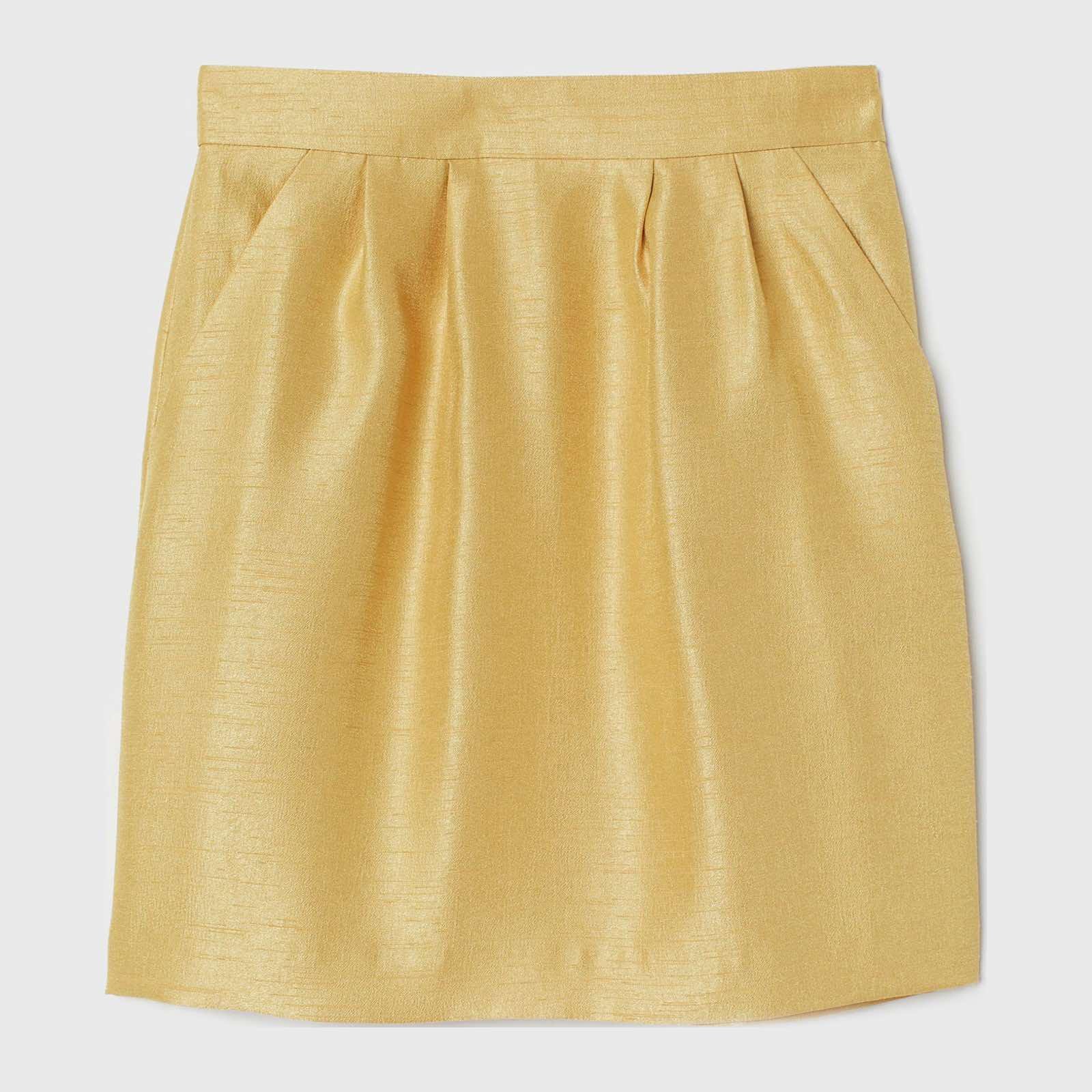 Юбка р. 46 Желтый (5446279wer)