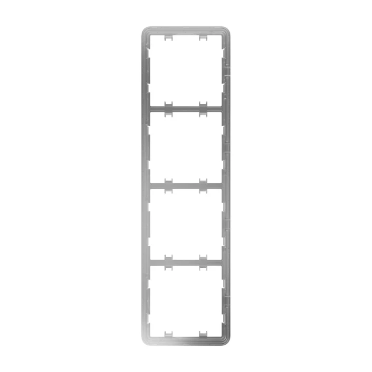 Рамка для 4-х вимикачів/розеток Ajax Frame 4 seats vertical (2890076256)