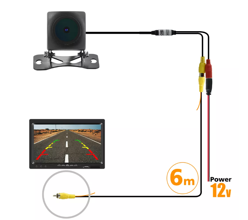 Автомобильная камера заднего вида Podofo AHD - фото 3 Автомобильная камера заднего вида Podofo AHD - фото 3