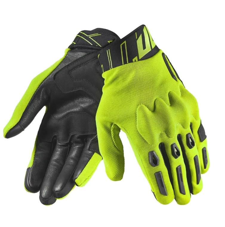 Мотоперчатки Seventy N66 FULLGAS Fluor 3XL Yellow (49660)