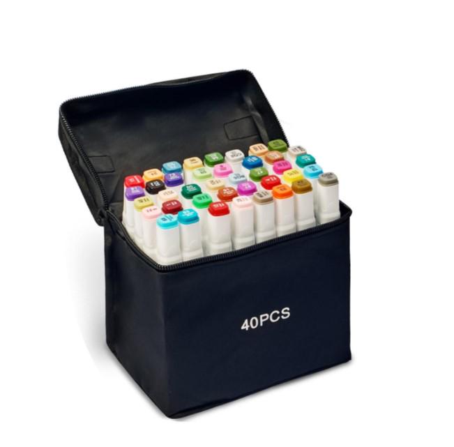 Маркеры двухсторонние Touch Smooth для рисования и скетчинга 40 шт. с POP IT (1801953882) Маркеры двухсторонние Touch Smooth для рисования и скетчинга 40 шт. с POP IT (1801953882)