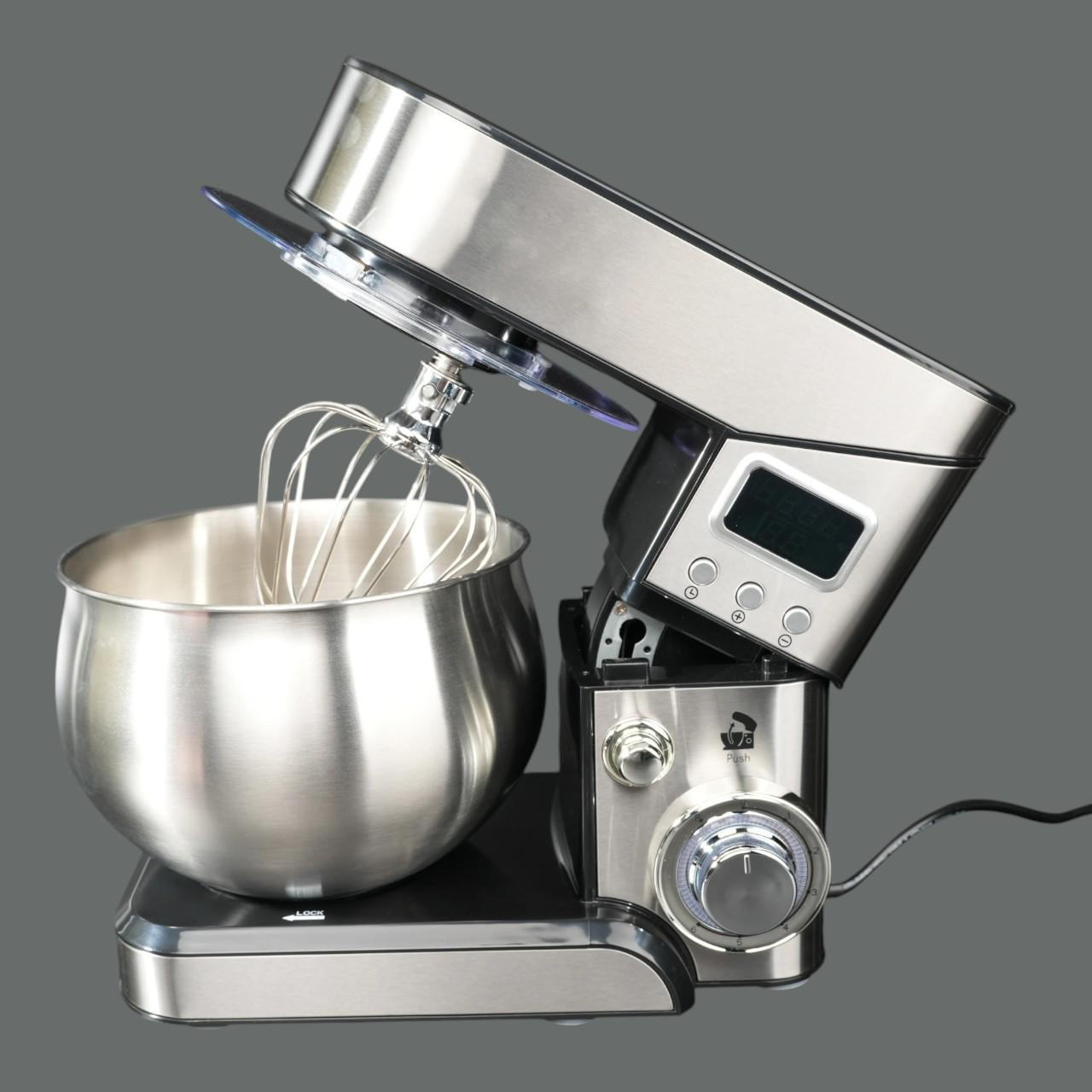 Міксер-тістоміс планетарний Top Kitchen Tk00224 сталева чаша 6 л дисплей 6 режимів 4000 Вт