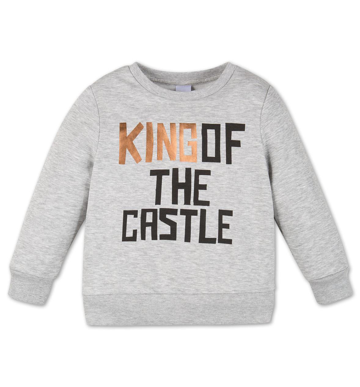 Світшот для хлопчика C&A дитячий розмір 116 см Сірий (182250)