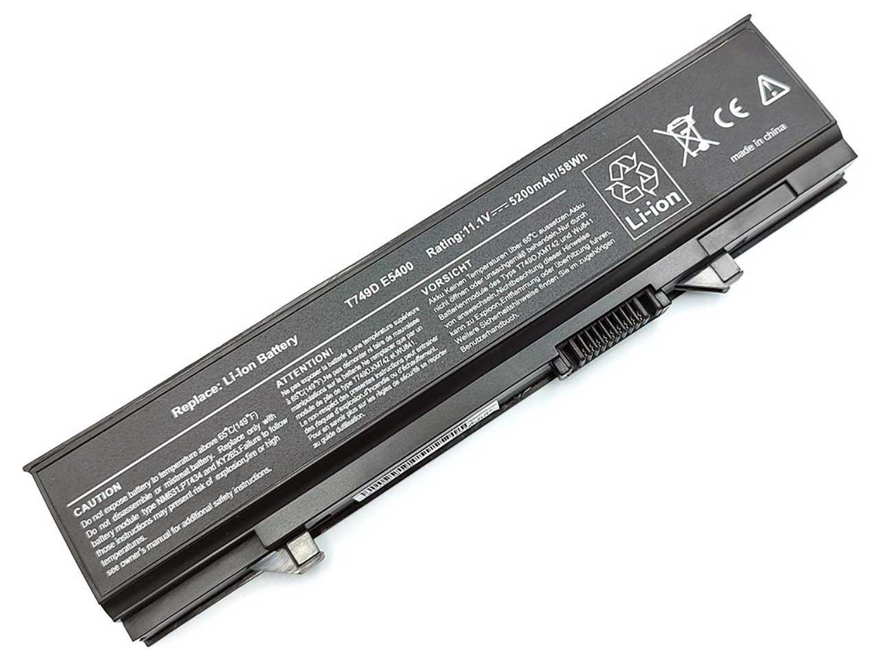 Аккумулятор для ноутбука Dell Latitude E5510 5200 mAh 111V 58 Wh