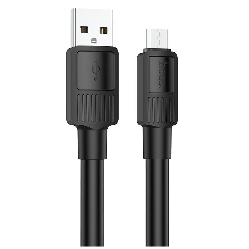 Кабель Hoco Micro USB Solid X84 1 м Black (9823197)