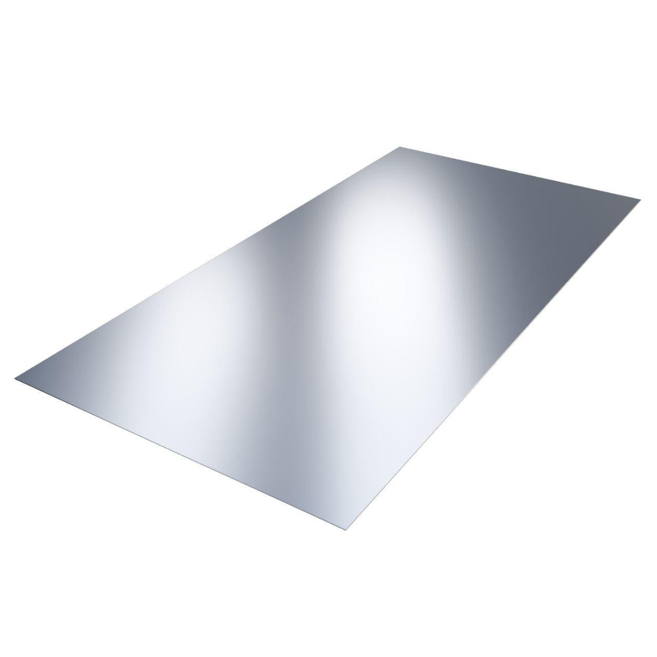 Лист алюминиевый гладкий 1500х500 мм толщиной 1,0 мм А1050 (2928784103/К0306)