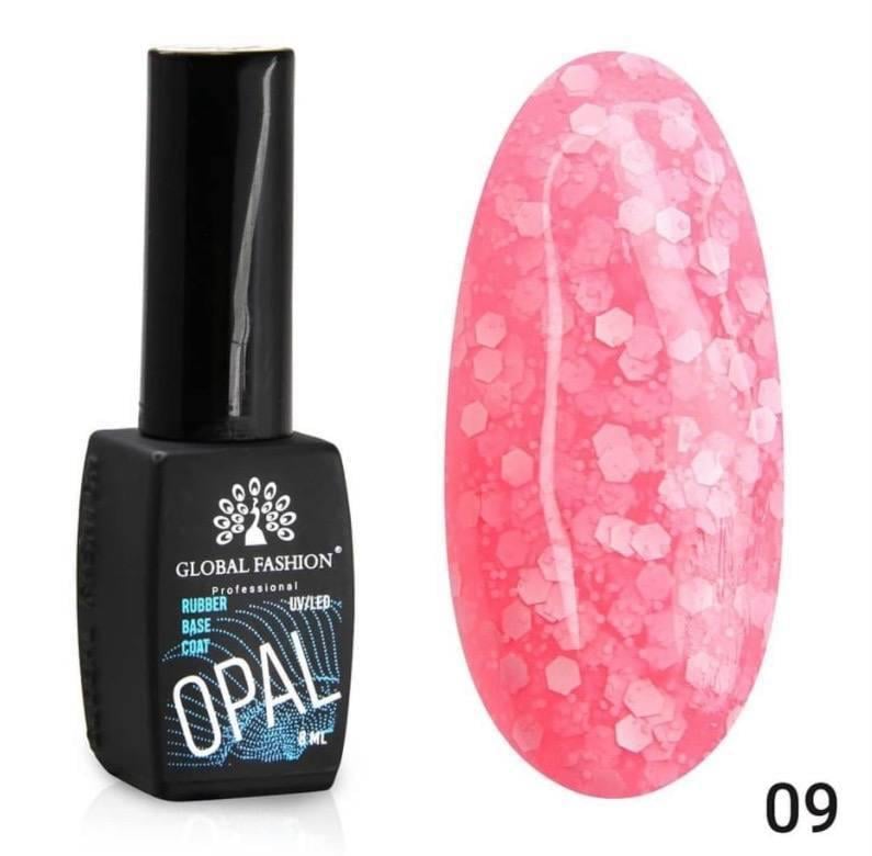 База каучуковая Snow flakes Global Fashion №09 8 мл