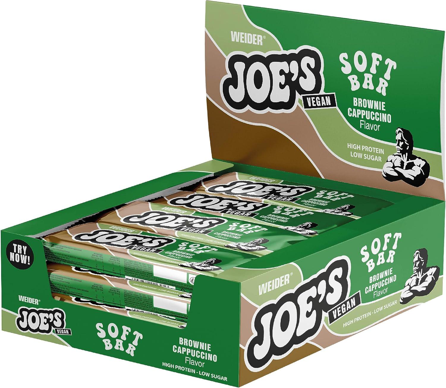Батончик Joe's Vegan Soft брауни-капучино 12х50 г