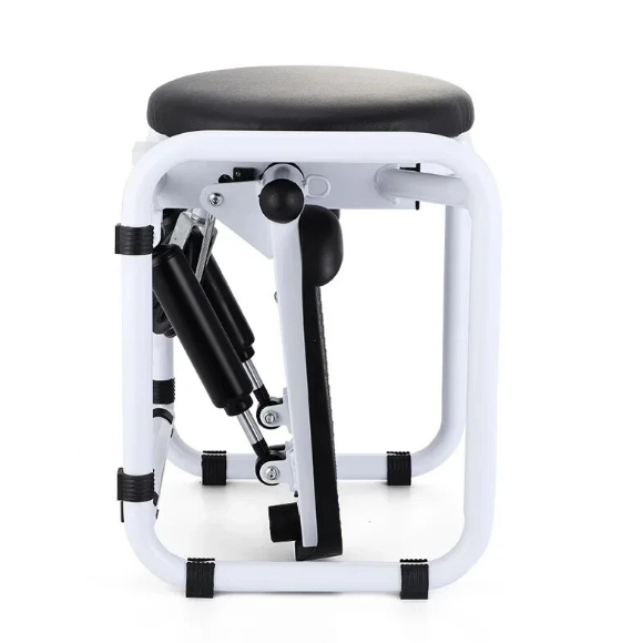 Дорожка беговая с ЖК-дисплеем Черный с белым (33685)