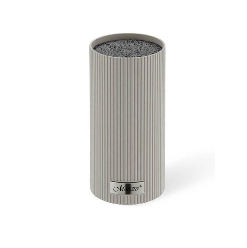 Бревно для ножей Maestro универсальная высота 22 см Серый (5ed4abb0)