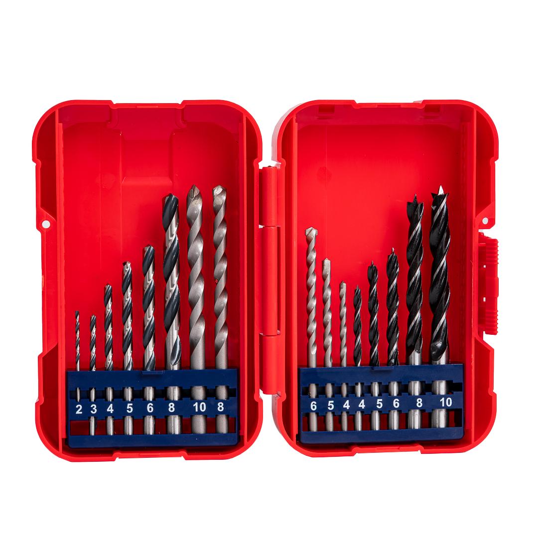 Набор сверел EMTOP ECDB01601 16 шт.