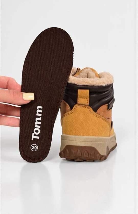 Ботинки детские TOM.M зимние р. 35 Коричневый (30600442) - фото 4 Ботинки детские TOM.M зимние р. 35 Коричневый (30600442) - фото 4