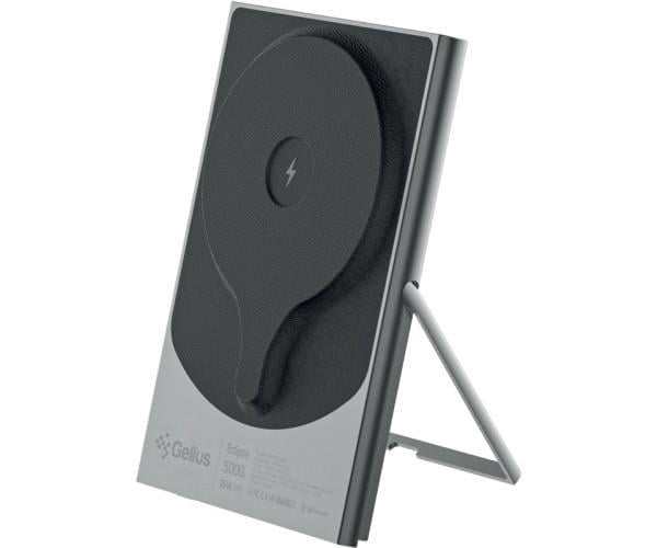 Повебанк Gelius GP-WC014 Eclipse Magnetic Wireless Charge 15W 5000mAh Gray