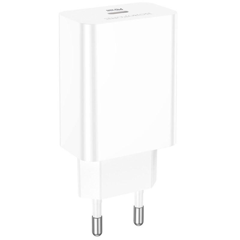 Зарядное устройство сетевое Borofone BA21A Pro Long journey PD20W 1USB-C White (00000075003_1)