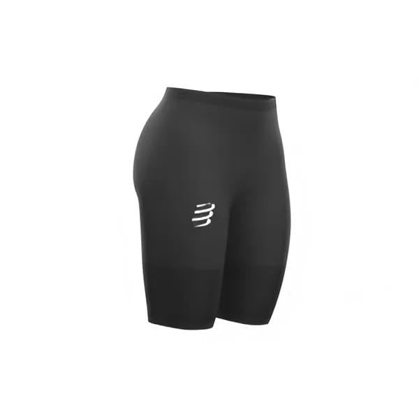 Шорты спортивные женские Compressport Run Under Control Short T1 Black (AW00009B 990 0T1)