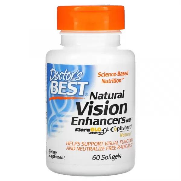 Комплекс для профілактики зору Doctor's Best Natural Vision Enhancers 60 Caps