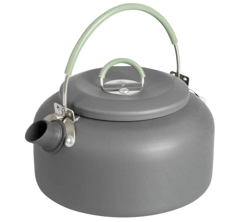 Набір посуду Bo-Camp Explorer XL 4 Pieces Hard Anodized Grey / Green. - фото 7 Набір посуду Bo-Camp Explorer XL 4 Pieces Hard Anodized Grey / Green. - фото 7