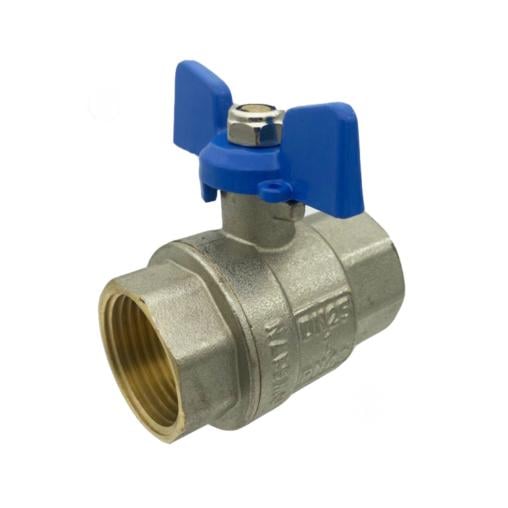 Кран шаровый полнопроходный Gross прямой 1 1/2" ВВ PN40