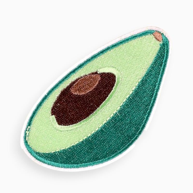 Термоаппликация Avocado вышитая 9х5 см 1 шт. Зеленый (АК9050е05)