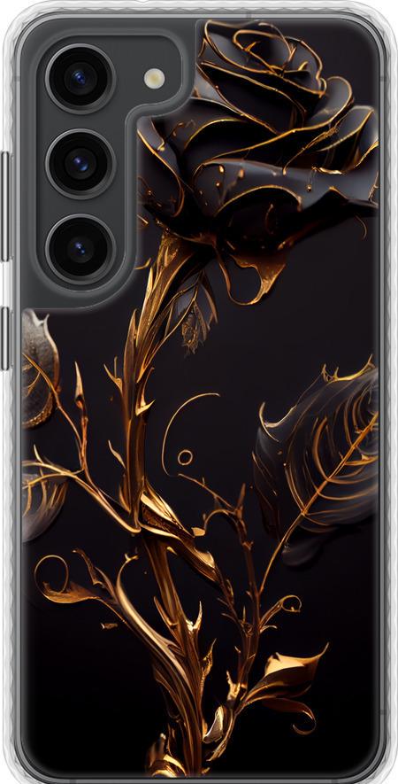 Чехол на Samsung Galaxy S23 Роза 3 (5552pc-2907-42517) Чехол на Samsung Galaxy S23 Роза 3 (5552pc-2907-42517)