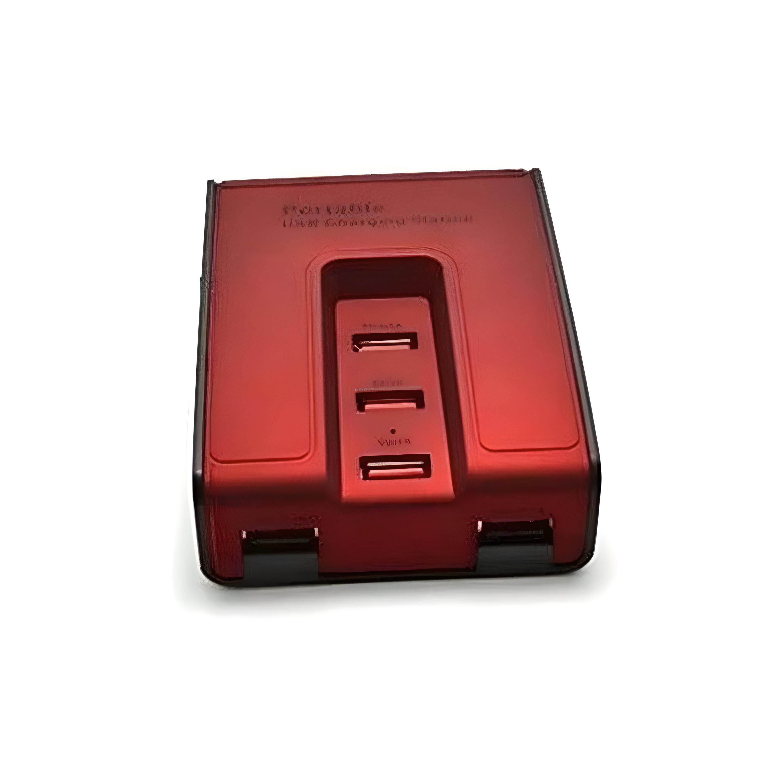 Концентратор Borofone Model 3005USB 2.0 HUB 5 портов Красный (20399vvk) Концентратор Borofone Model 3005USB 2.0 HUB 5 портов Красный (20399vvk)
