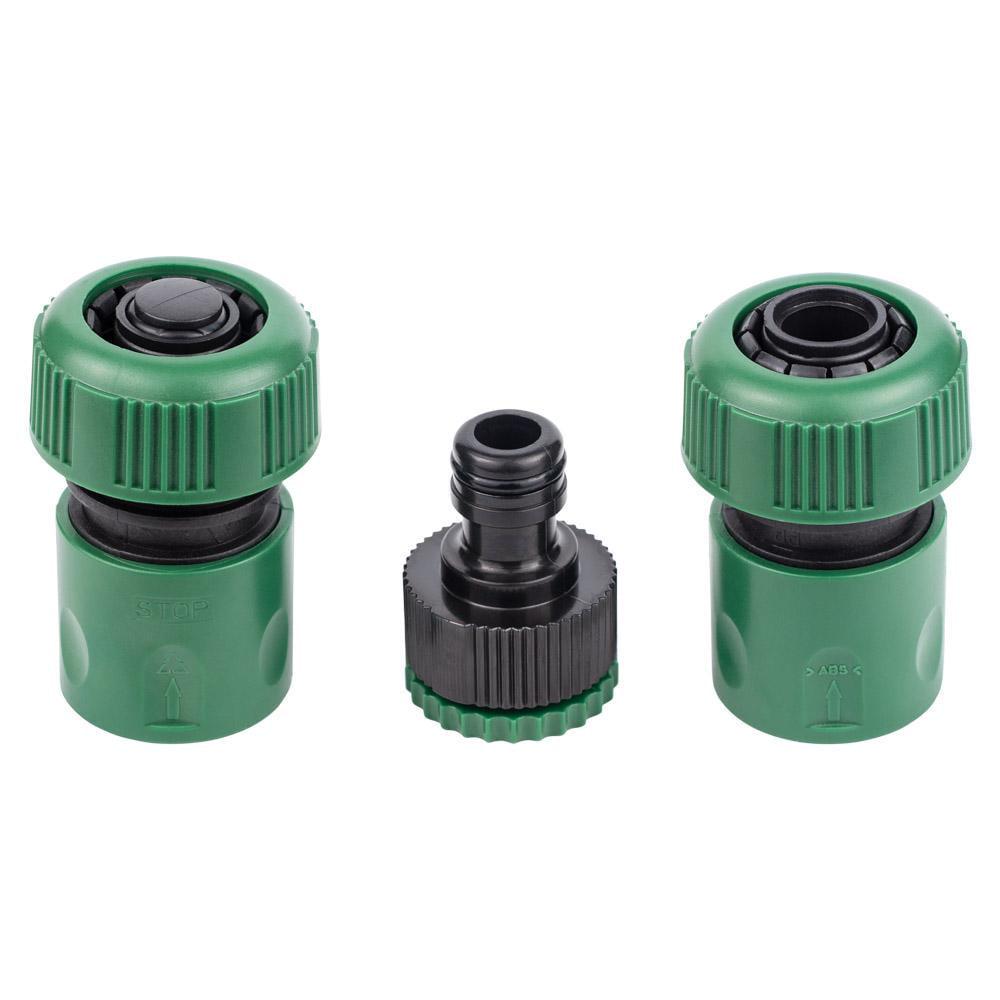 Набор коннекторов Grad ABS 1/2" адаптер с внутренней резьбой 1/2"x3/4" для шланга 3/4" (5016165)