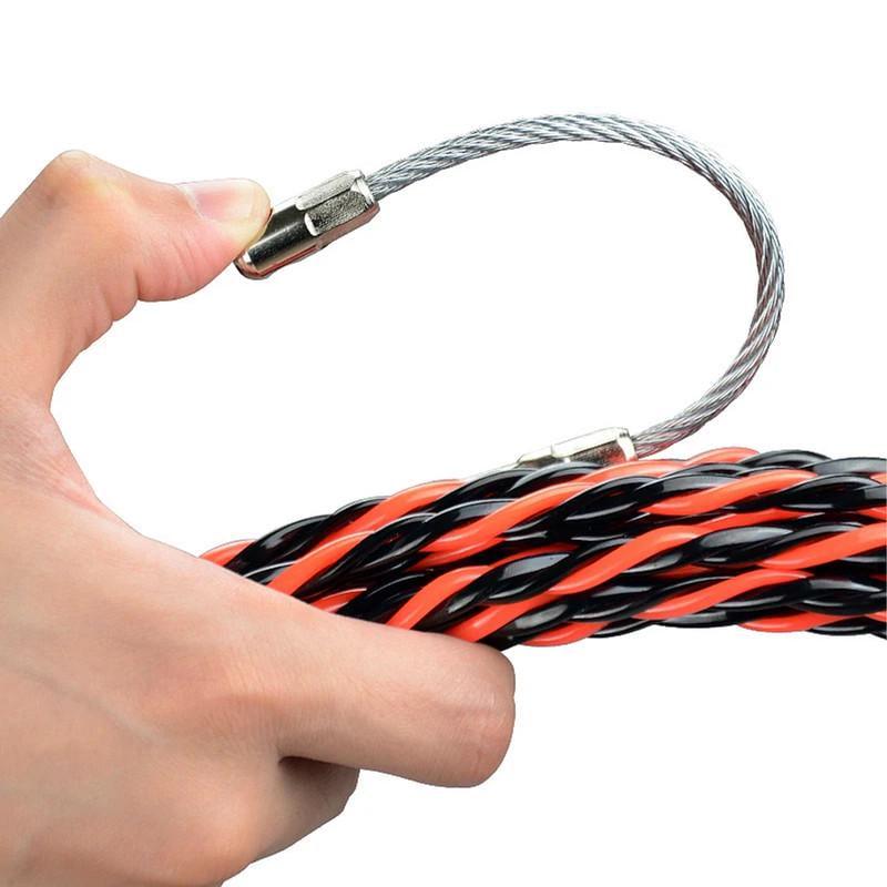 Набор Tactix протяжка для кабеля Ø6 мм 30 м нейлоновая усиленная с чулками (PET.WIRE6-30) - фото 2 Набор Tactix протяжка для кабеля Ø6 мм 30 м нейлоновая усиленная с чулками (PET.WIRE6-30) - фото 2