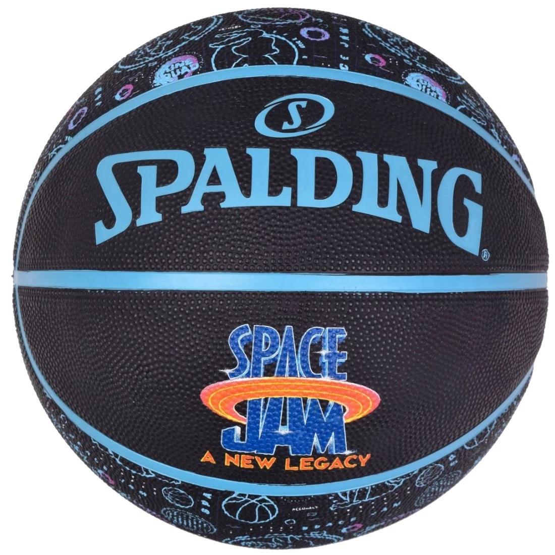 Баскетбольный мяч универсальный Spalding Space Jam Tune Squad Roster (11717_102)