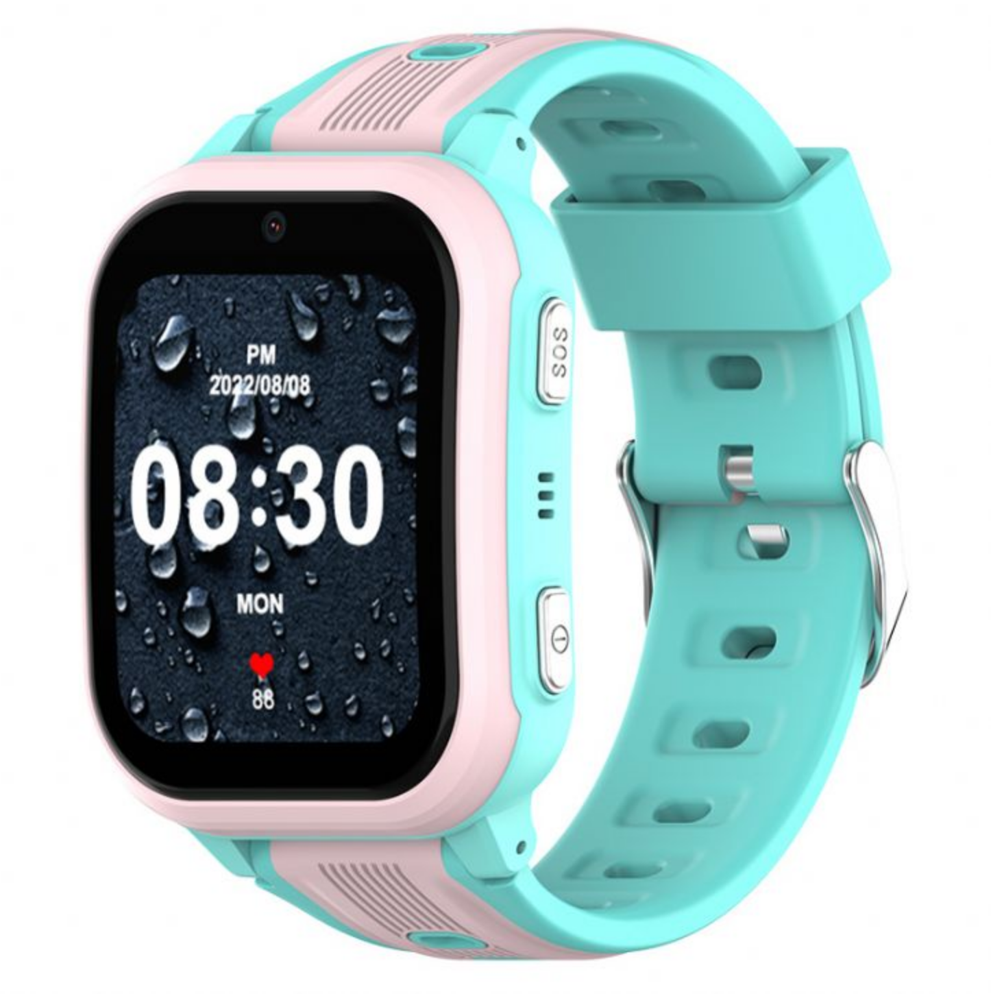 Смарт-годинник з GPS для дітей Wonlex KT41 AMOLED 16GB Pink