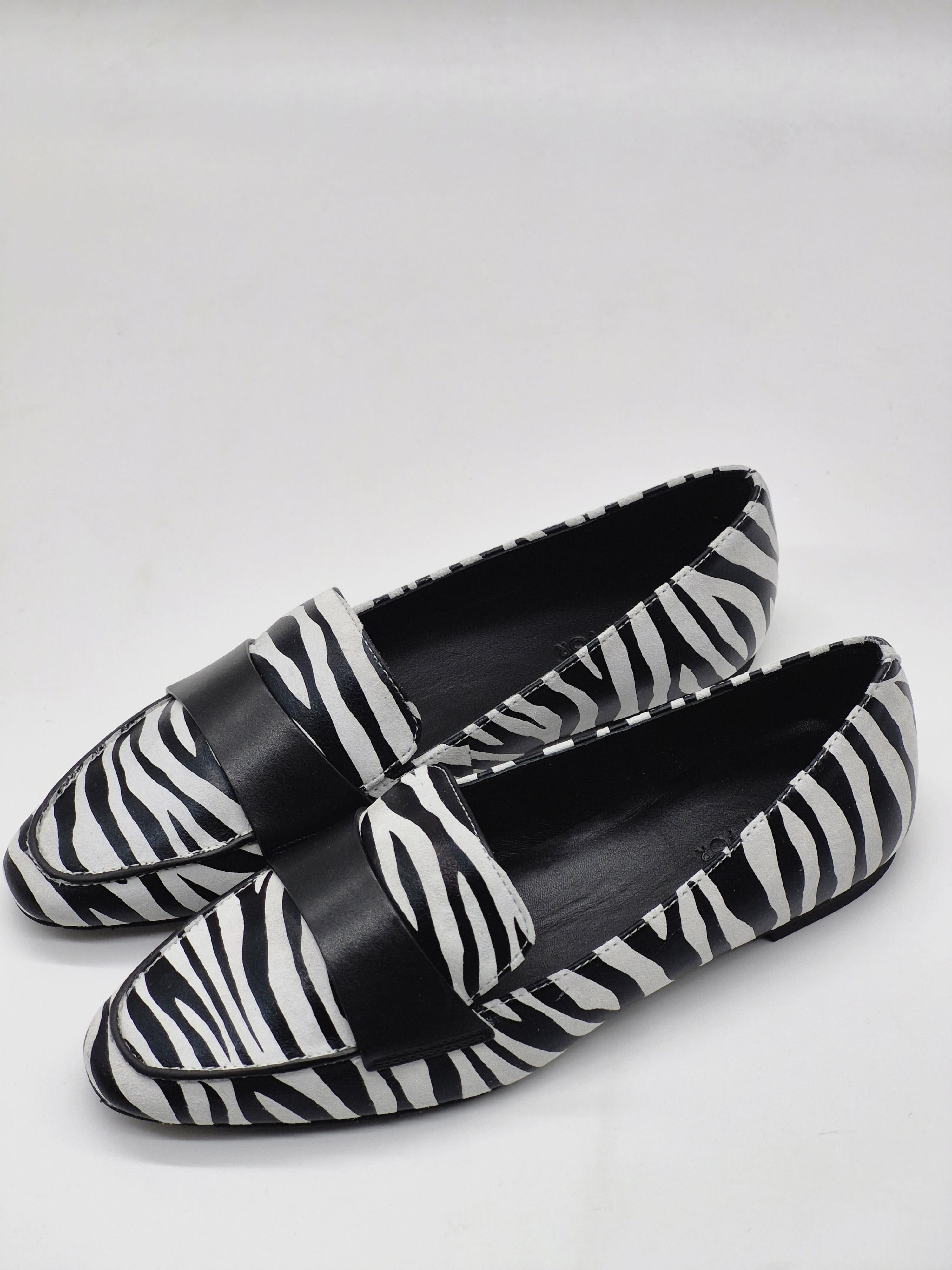 Лофери жіночі What For SANDI р. 36 Black&White