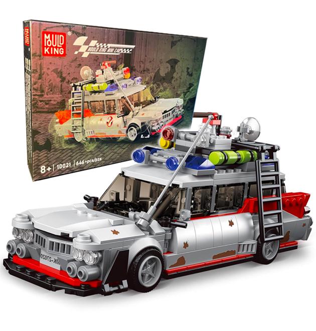 Конструктор машинка Ghostbusters авто мисливців за привидами технік на 603 деталі Конструктор машинка Ghostbusters авто мисливців за привидами технік на 603 деталі
