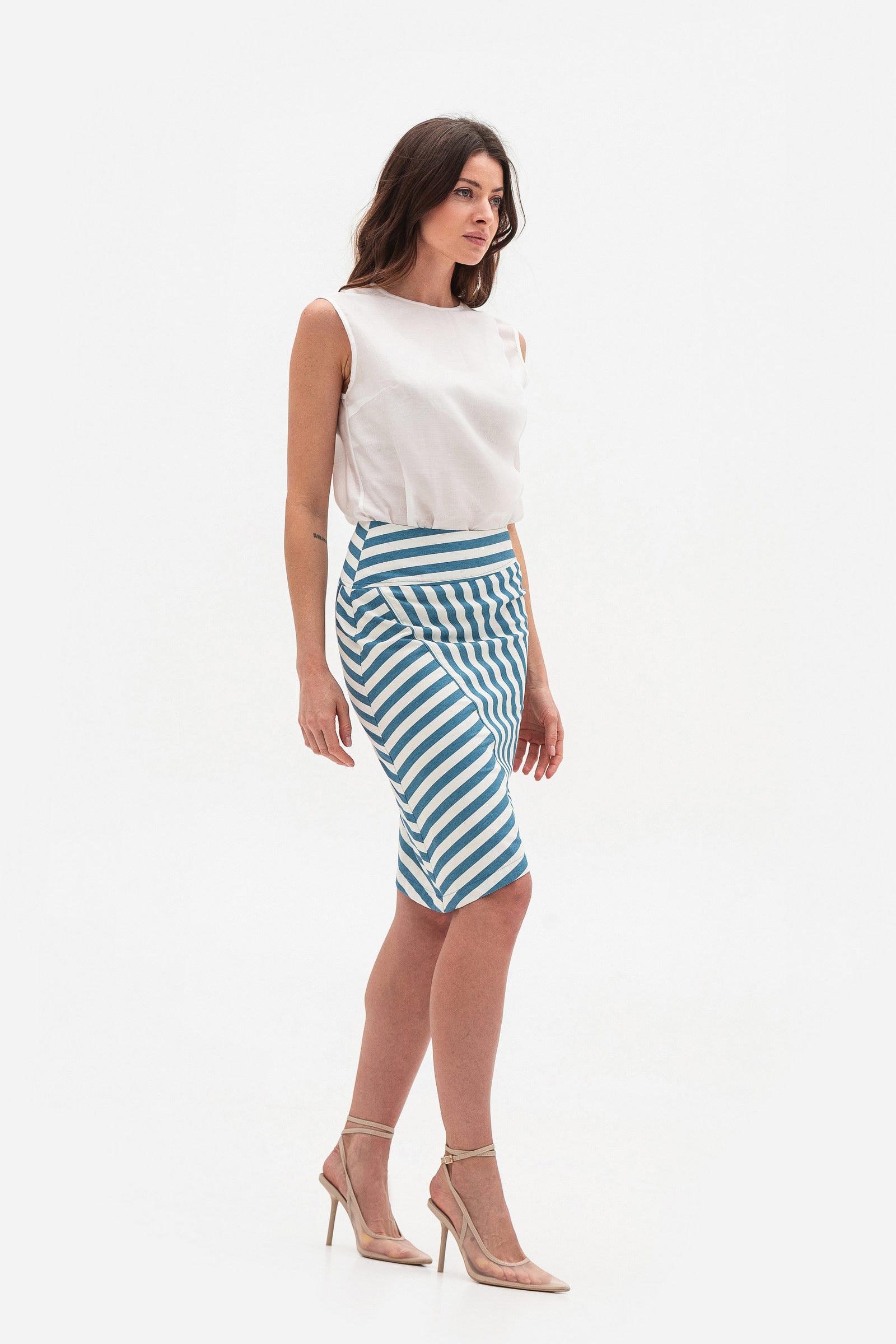 Юбка Lesia Мерхер 1 р. 42 Синий (146090000) - фото 7 Юбка Lesia Мерхер 1 р. 42 Синий (146090000) - фото 7