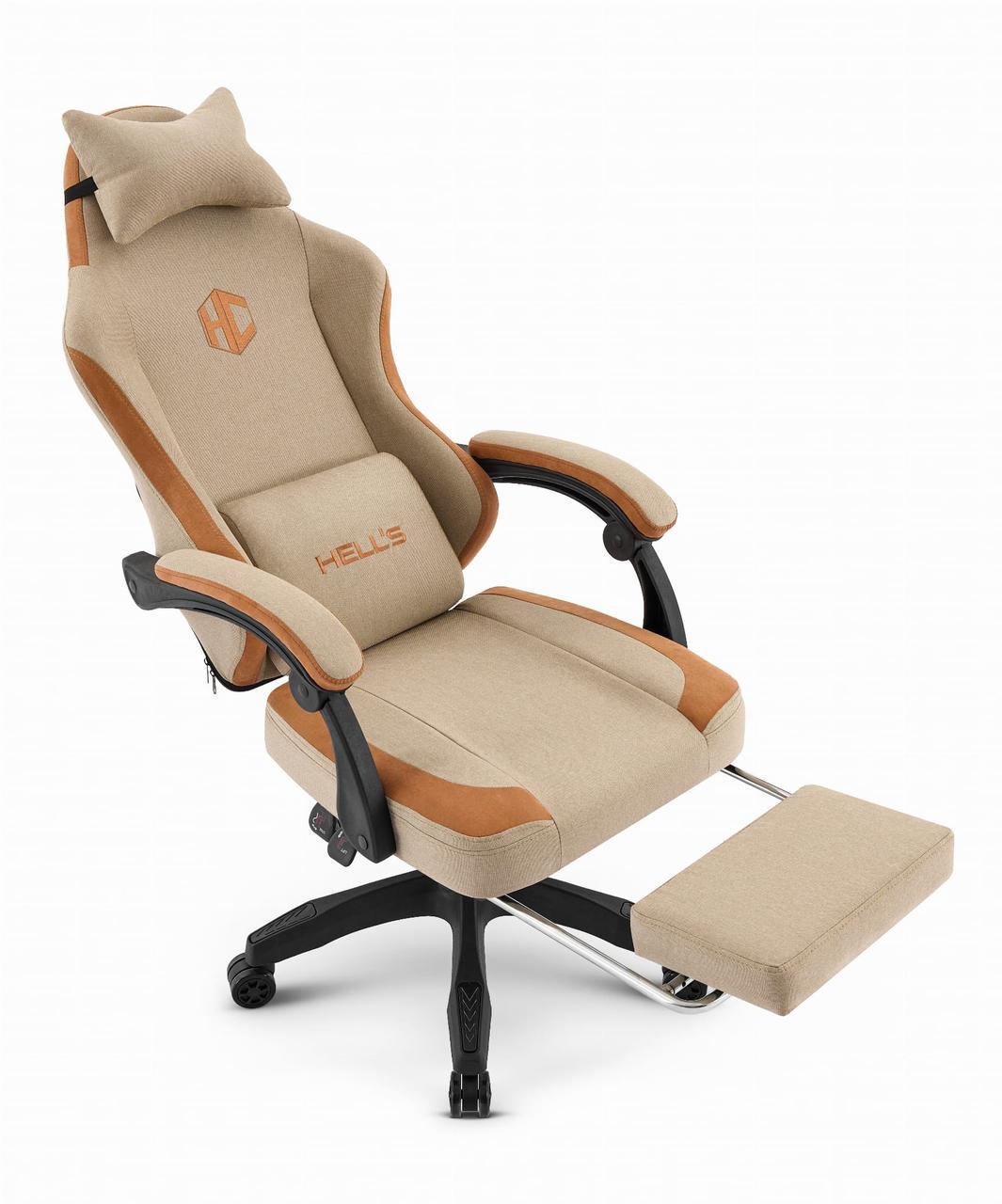 Комп’ютерне крісло Hell’s HC-1016 тканина Beige (5907196011566) - фото 3