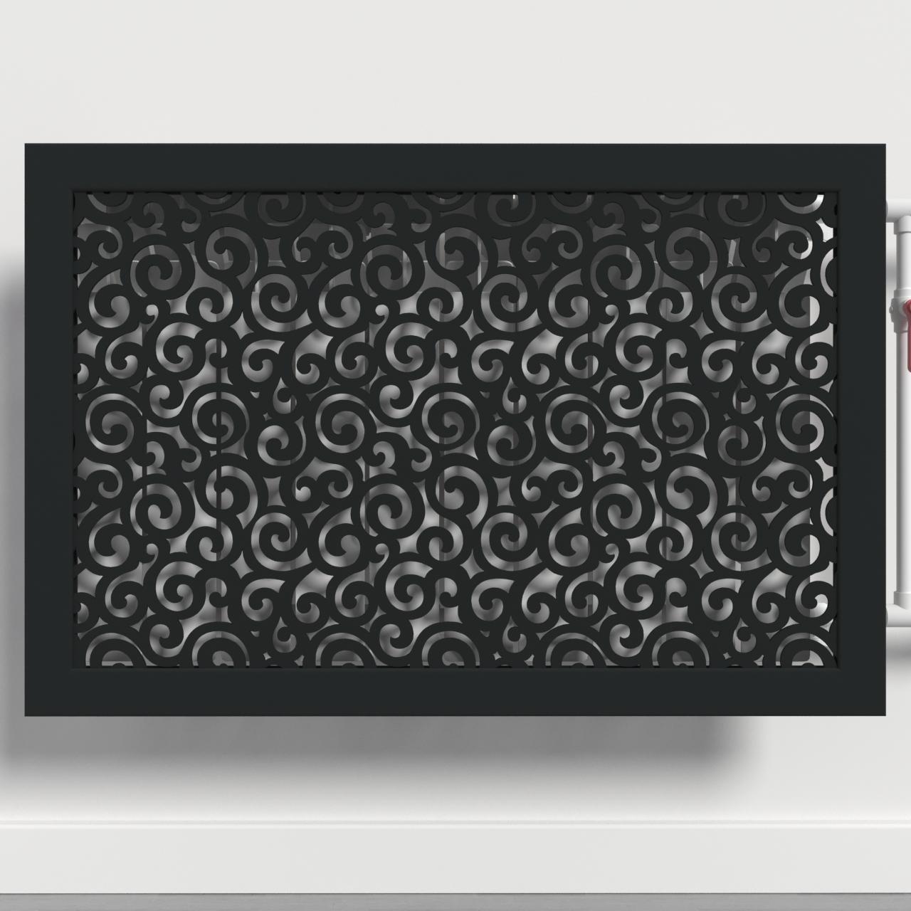 Решетка-экран на батарею SMARTWOOD 900 мм Чорный (R20713107) Решетка-экран на батарею SMARTWOOD 900 мм Чорный (R20713107)